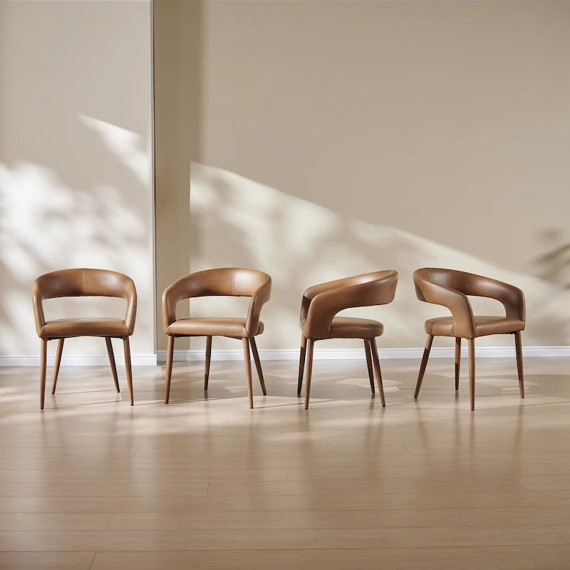PU Leather Upholstered Dining Chair