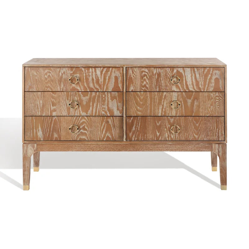 6 Drawer Contemporary Dresser