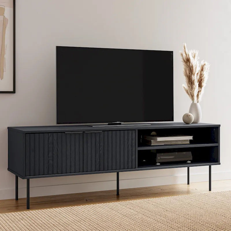 Fluted TV Stand for TVs up to 75