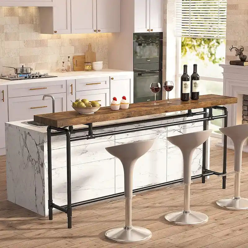 Console Table, 70.9" Narrow Long Entryway Table for Living Room