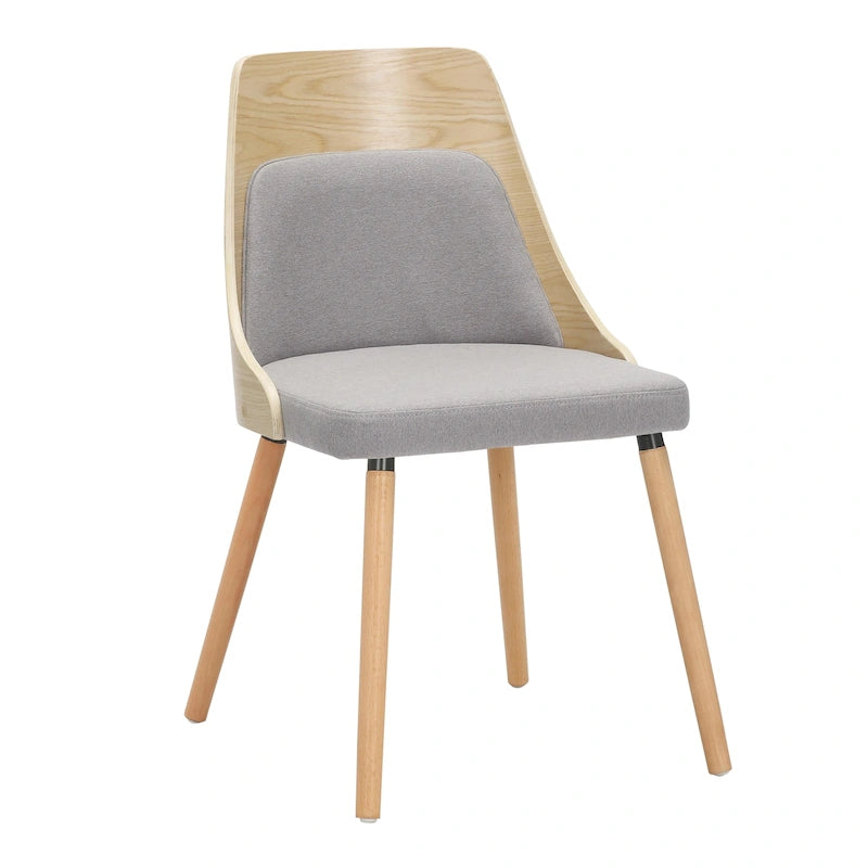 Mid-Century Chair with Tapered Wood Legs