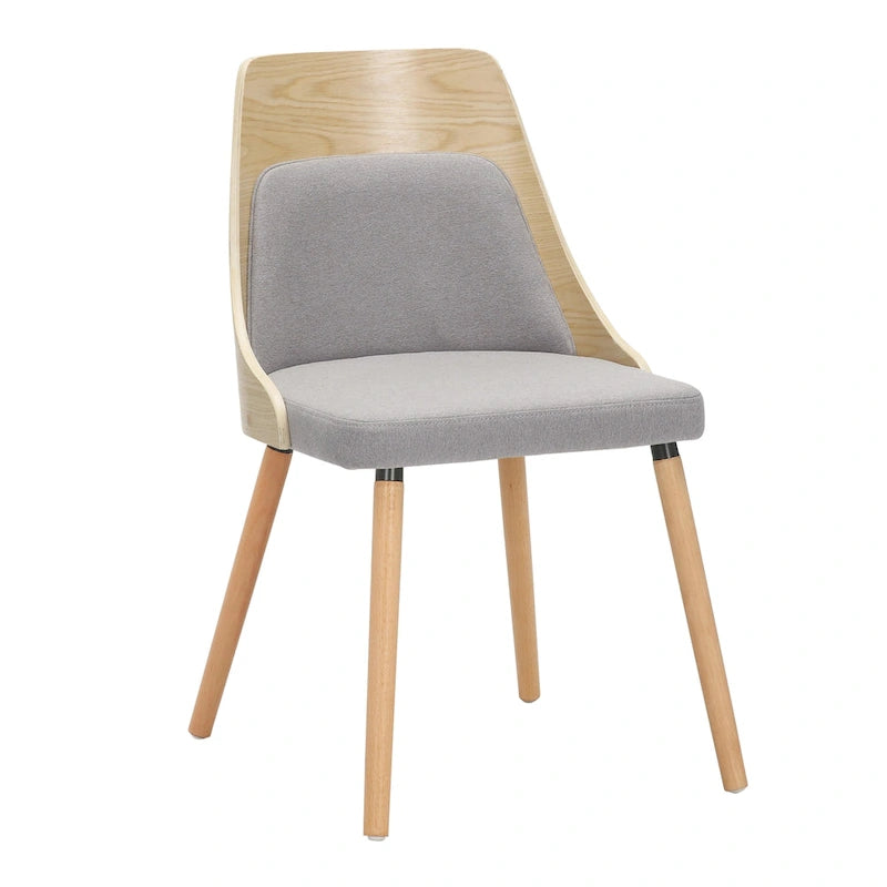 Mid-Century Chair with Tapered Wood Legs