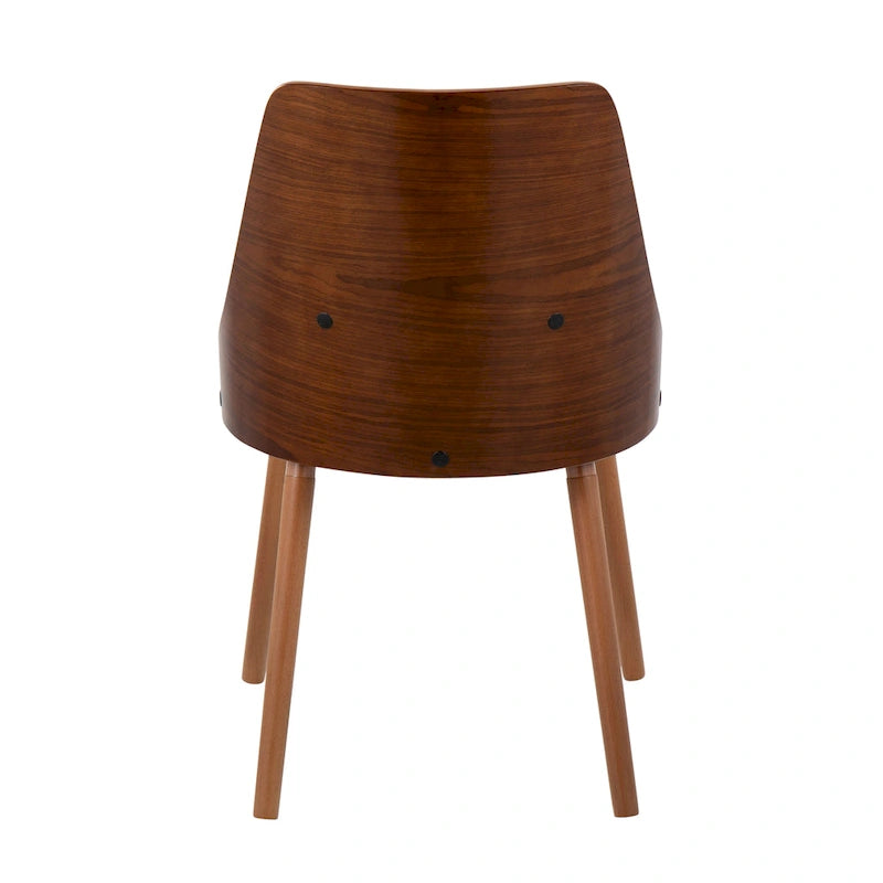 Mid-Century Chair with Tapered Wood Legs