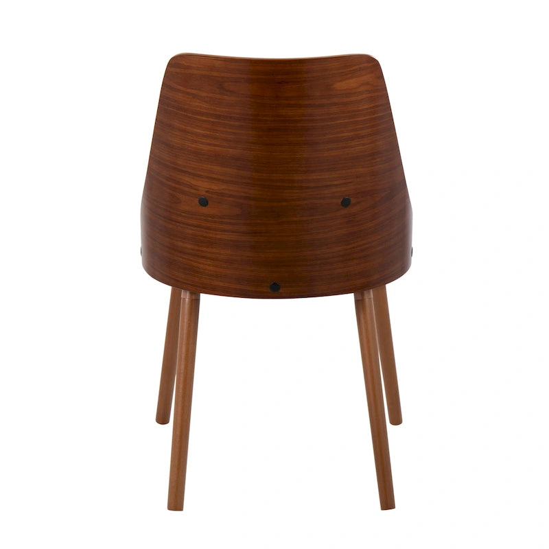 Mid-Century Chair with Tapered Wood Legs