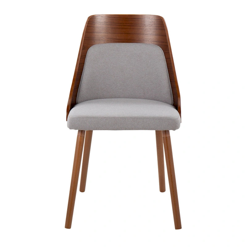 Mid-Century Chair with Tapered Wood Legs