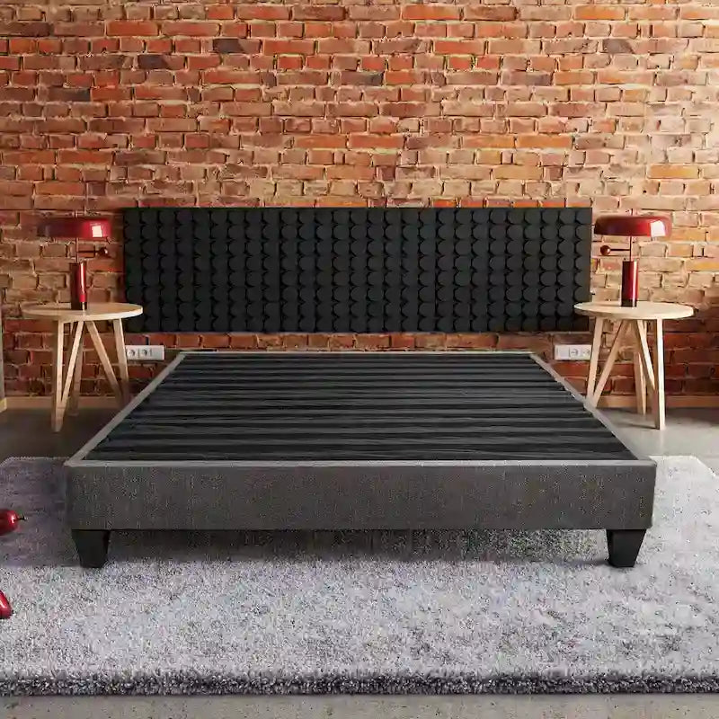 Fabric Platform Bed Frame