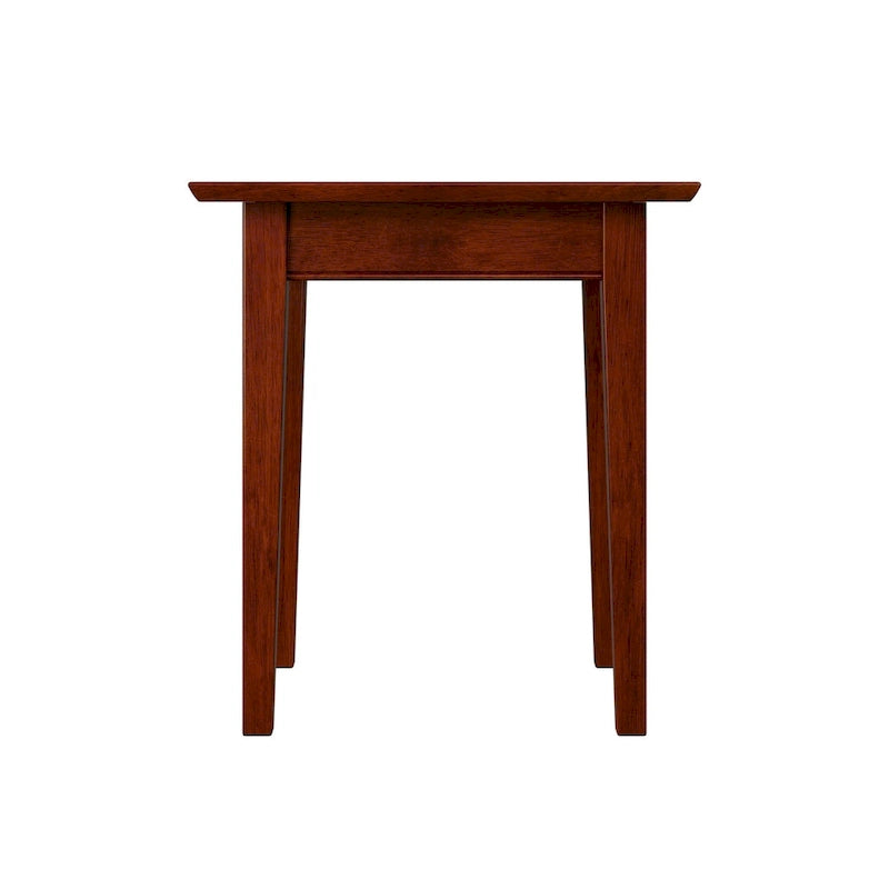 End Table with Charger in Walnut