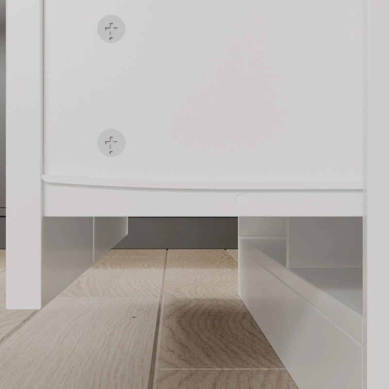 Multi-Functional Desk with 4 Drawers for Kitchen, Bedroom
