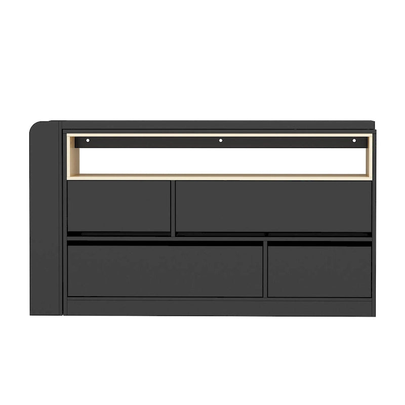 Multi-Functional Desk with 4 Drawers for Kitchen, Bedroom
