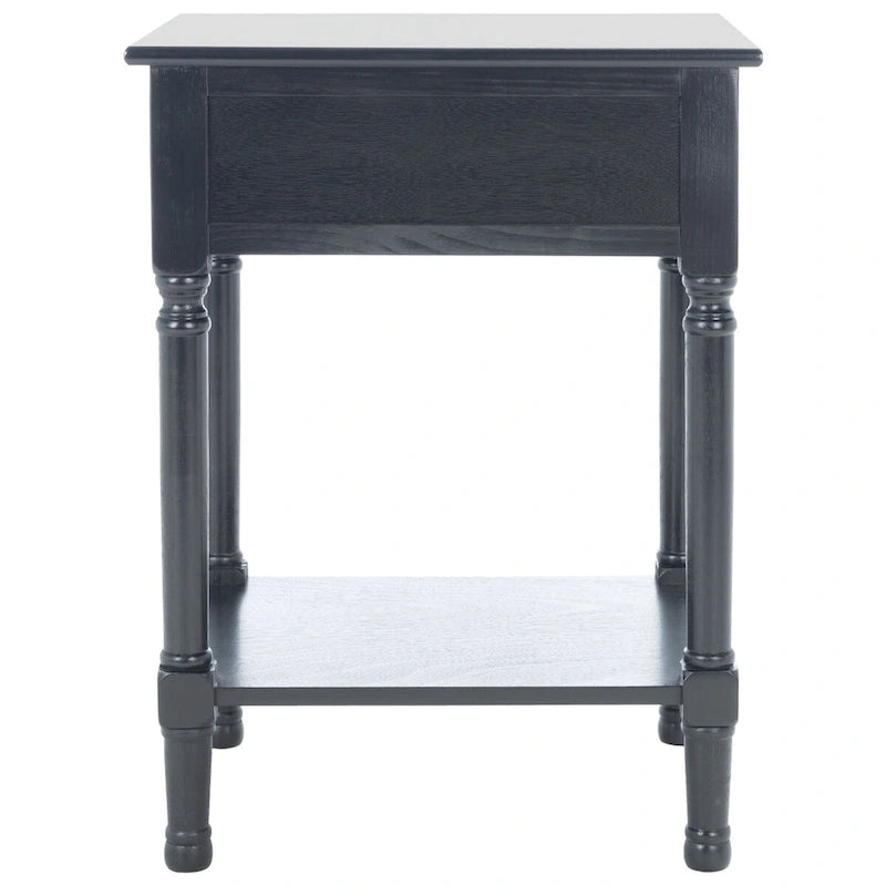 1-Drawer Lower Shelf Nightstand Accent Table - 19" W x 15.8" L x 26" H