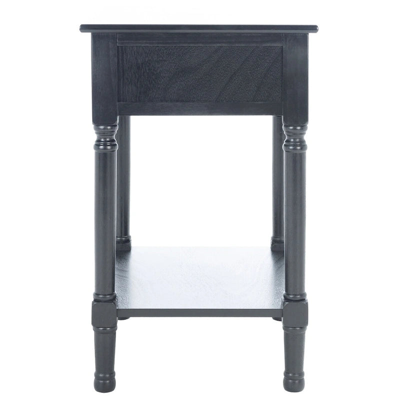 1-Drawer Lower Shelf Nightstand Accent Table - 19" W x 15.8" L x 26" H