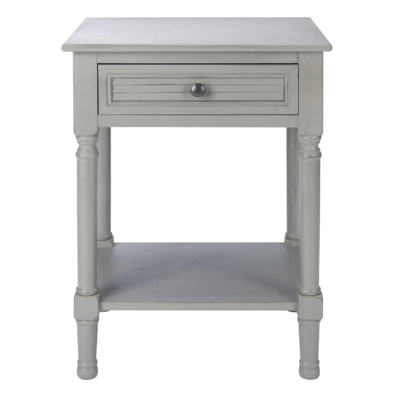 1-Drawer Lower Shelf Nightstand Accent Table - 19" W x 15.8" L x 26" H