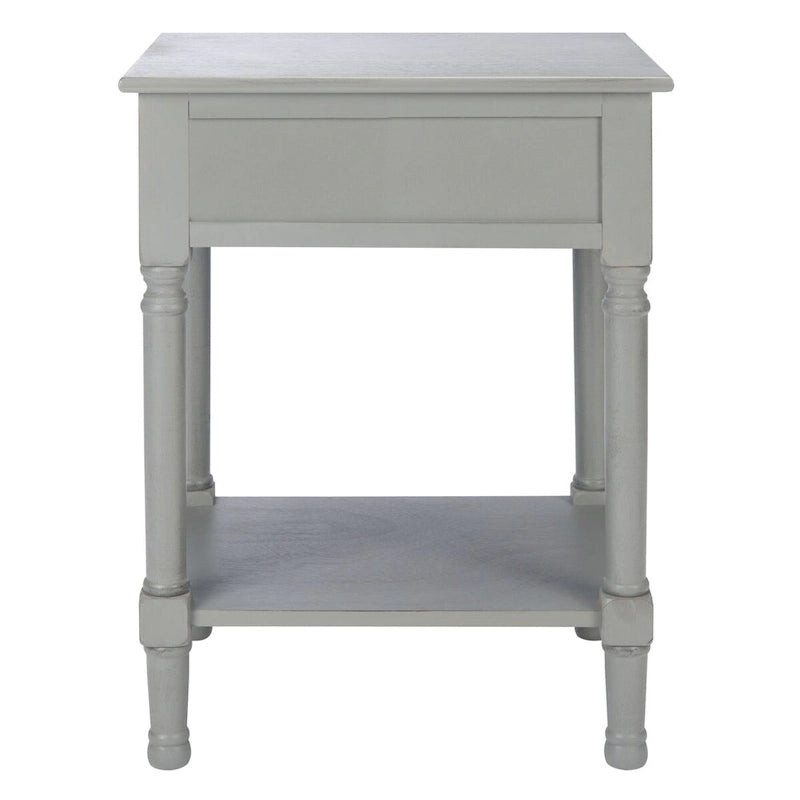 1-Drawer Lower Shelf Nightstand Accent Table - 19" W x 15.8" L x 26" H