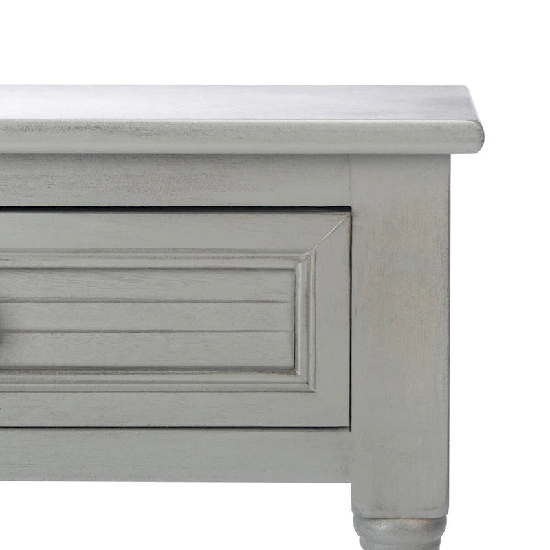 1-Drawer Lower Shelf Nightstand Accent Table - 19" W x 15.8" L x 26" H