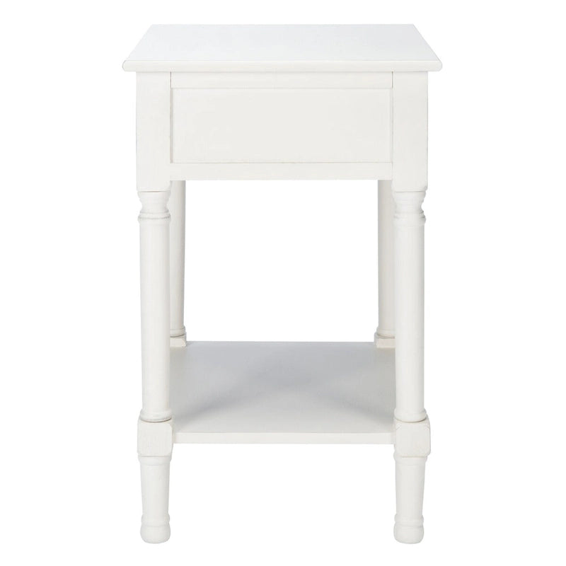1-Drawer Lower Shelf Nightstand Accent Table - 19" W x 15.8" L x 26" H