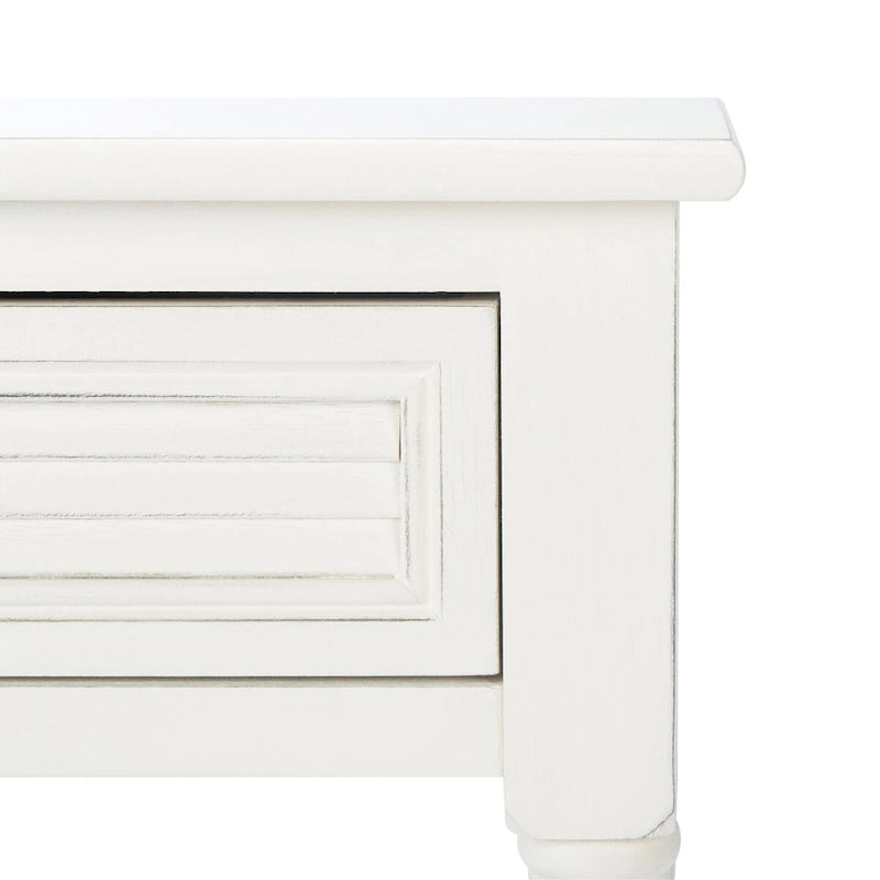 1-Drawer Lower Shelf Nightstand Accent Table - 19" W x 15.8" L x 26" H