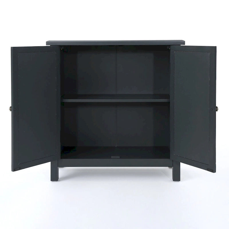 Double Door Mirrored Cabinet