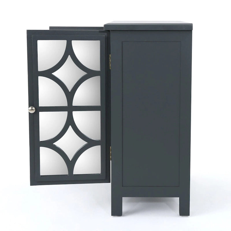Double Door Mirrored Cabinet