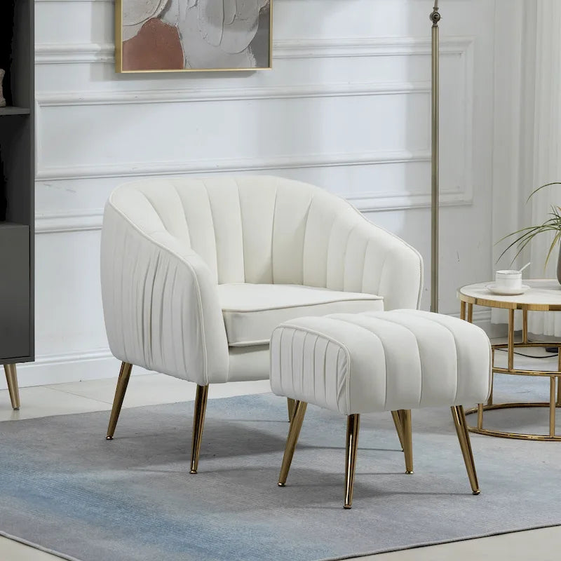 Modern Accent Chair for Living Room/Bedroom/Nail Salon