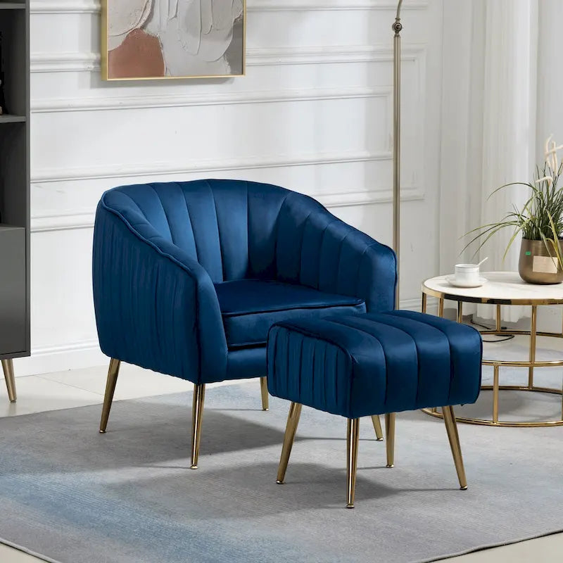 Modern Accent Chair for Living Room/Bedroom/Nail Salon