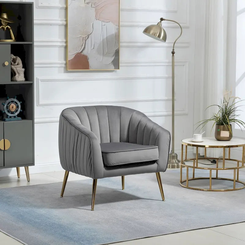 Modern Accent Chair for Living Room/Bedroom/Nail Salon