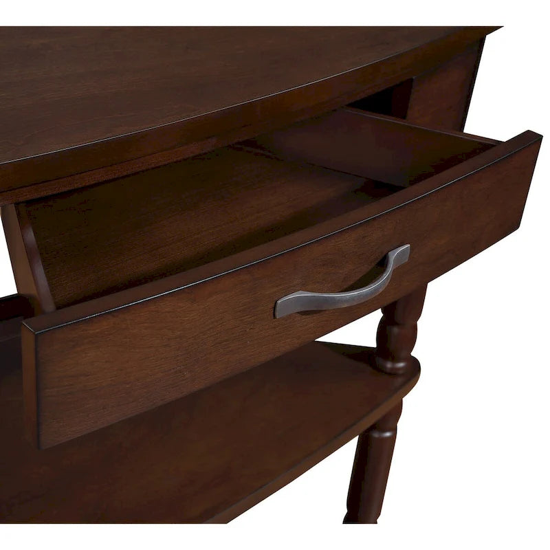 Triangle Corner Side Table with Solid Wood Legs, 3-Tier End Table for Small Spaces